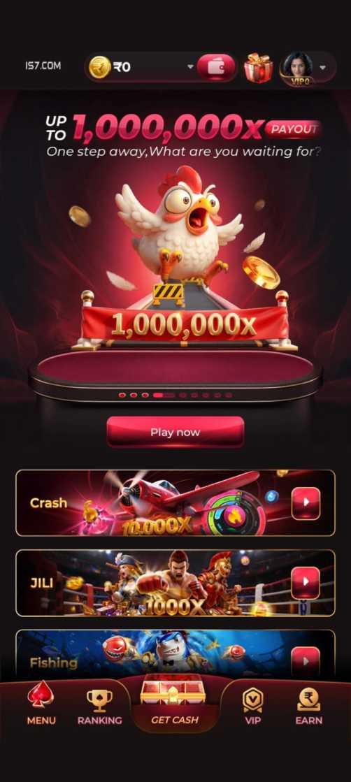 IS7 Game App interface with Android installation and IS7 App download information.